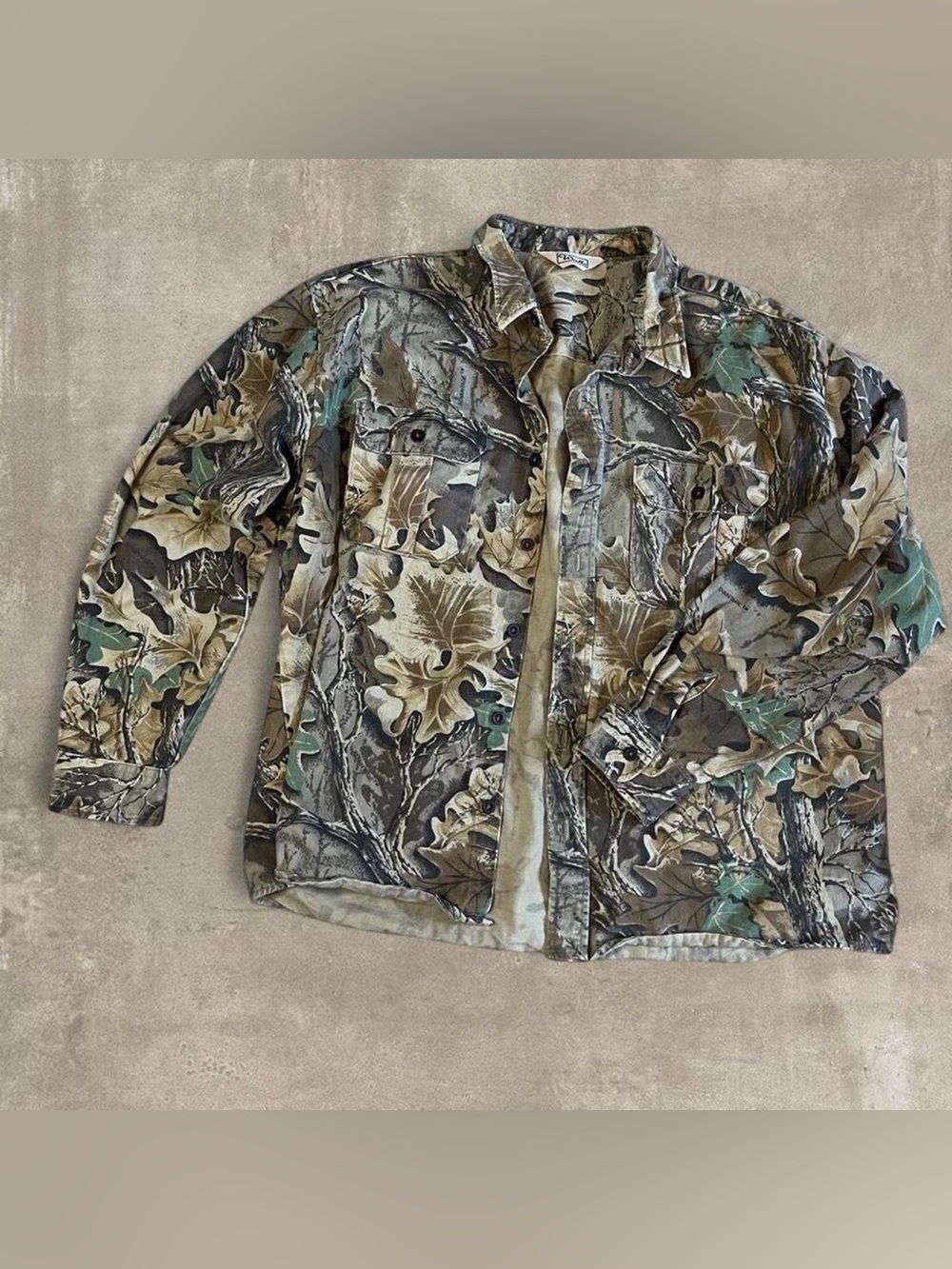 Camo Field Jacket - Green Brown Tan
